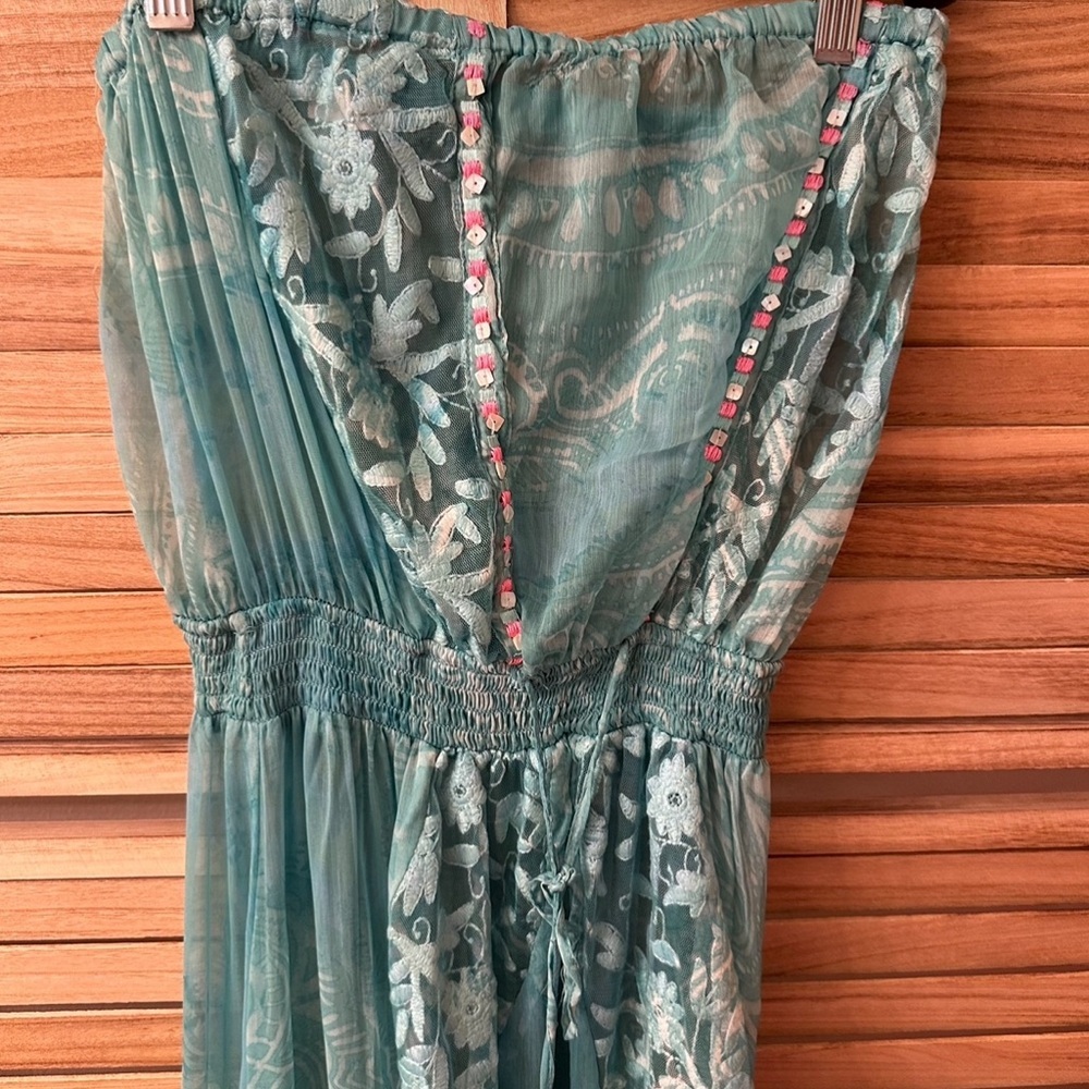 Ramy Brook Markos Sheer Jacquard Cover-Up - Picture 4 of 7